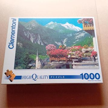 Puzzel "Oostenrijkse Alpen" 1000stuks