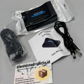 Adaptateur péritel vers HDMI Full HD - 720P/1080P - Nouveau, Enlèvement ou Envoi, Neuf