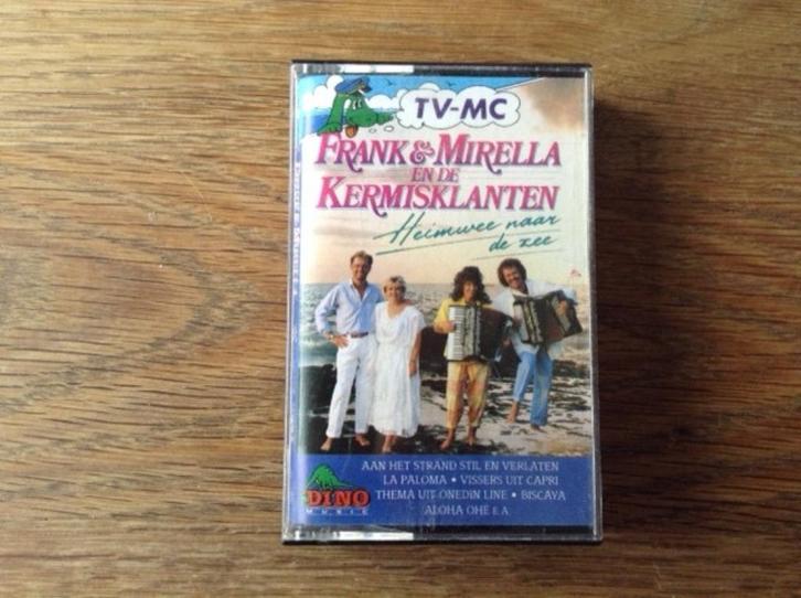 muziekcassette frank & mirella en de kermisklanten, Cd's en Dvd's, Cassettebandjes, Origineel, Nederlandstalig, 1 bandje, Ophalen of Verzenden