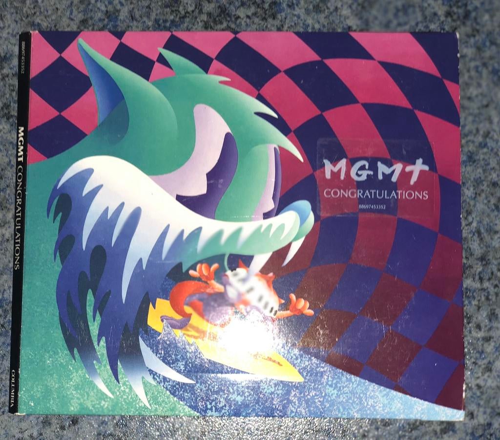 MGMT - Félicitations (CD musical) - 2010, Enlèvement ou Envoi, Utilisé, Progressif