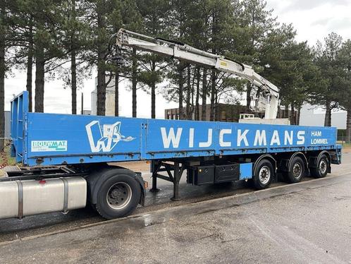 KWB STEENOPLEGGER KRAAN HIAB R130-F2 - 2x EXT + ROTATOR - 2x, Auto's, Vrachtwagens, Bedrijf, Te koop, ABS, Aanhangers en Opleggers