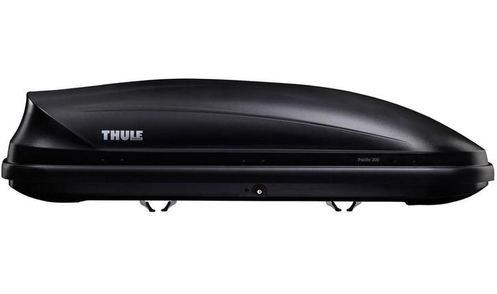 Te Huur: dakkoffer Thule Pacific 200 Black, Auto diversen, Dakkoffers, Zo goed als nieuw, Ophalen