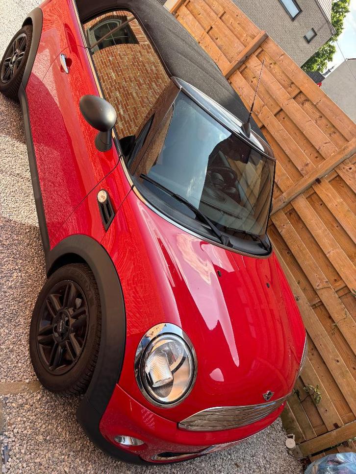 Mini cabrio 2013 80.000km 1.6 benzine, Auto's, Mini, Particulier, Cabrio, ABS, Airconditioning, Bluetooth, Boordcomputer, Centrale vergrendeling