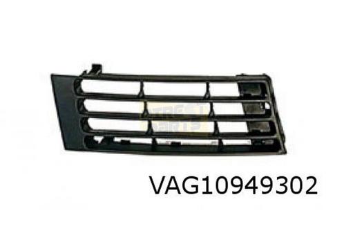 Audi A4 Avant/Sedan (2/99-10/01) (B5) voorbumpergrille Recht, Auto-onderdelen, Carrosserie, Bumper, Audi, Voor, Nieuw, Ophalen of Verzenden