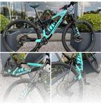 Vends VTT Bianchi Methano CV FS 9.3 Full Carbon, XT, FOX...., Fietsen en Brommers, Fietsen | Mountainbikes en ATB, Zo goed als nieuw