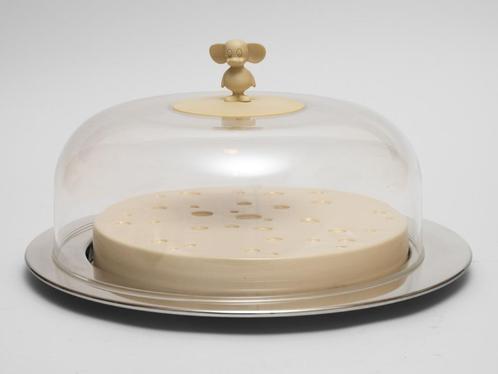 Alessi kaasplankje van Michael Graves - 1997, Huis en Inrichting, Woonaccessoires | Dienbladen, Gebruikt, Overige materialen, Rond