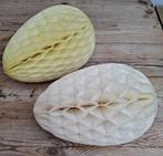 2 Grote vintage honeycombs, paasei, PASEN, Diversen, Ophalen of Verzenden, Gebruikt