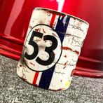 Herbie Bug / Kever 53 mok Vintage olie F1 Autosport NIEUW, Verzamelen, Nieuw, Auto's, Ophalen of Verzenden