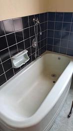 Vintage bad en lavabo en zeephouders, Huis en Inrichting, Badkamer | Complete badkamers, Ophalen, Gebruikt