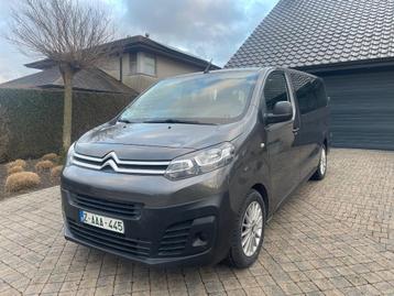 Citroën Jumpy minibus 9 zitplaatsen/airco/alu velg/cruise c, Autos, Citroën, Argent ou Gris, Achat, Euro 6, Entreprise