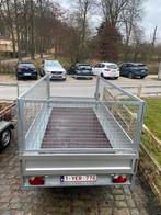 Ongeremd 750 kg met schotten, Auto diversen, Aanhangers en Bagagewagens, Ophalen, Zo goed als nieuw