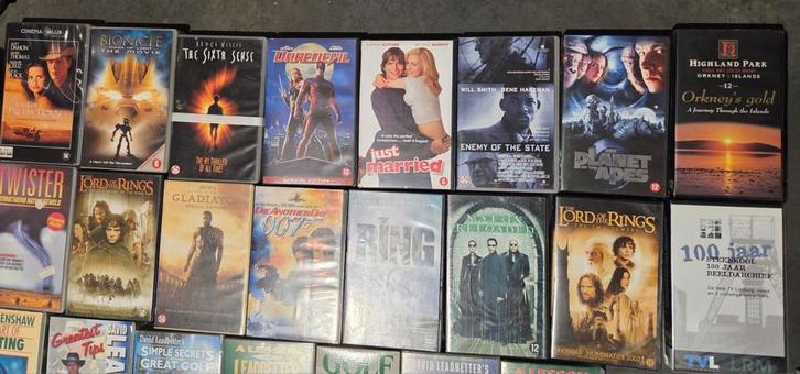 Vhs videofilms (NIET DVD), Cd's en Dvd's, VHS | Film, Gebruikt, Alle leeftijden, Ophalen of Verzenden