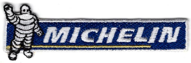 Michelin stoffen opstrijk patch embleem #10, Motoren, Accessoires | Stickers, Verzenden