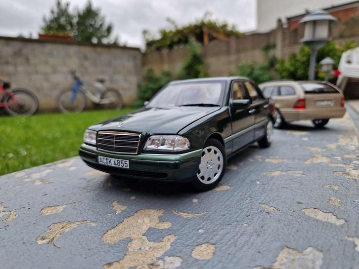 MERCEDES Classe C W202 - Échelle 1/18 - LIMITED - PRIX : 99€, Hobby en Vrije tijd, Modelauto's | 1:18, Nieuw, Auto, Norev, Ophalen