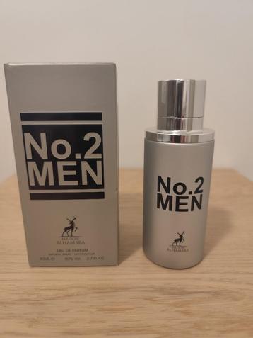 Maison Alhambra NO2 EDP 80ml (+-85% vol)  - dupe CH 212 beschikbaar voor biedingen