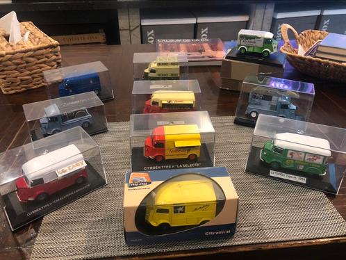 collection lot citroen hy h ixo eligor atlas, Hobby en Vrije tijd, Modelauto's | 1:43, Zo goed als nieuw, Ophalen