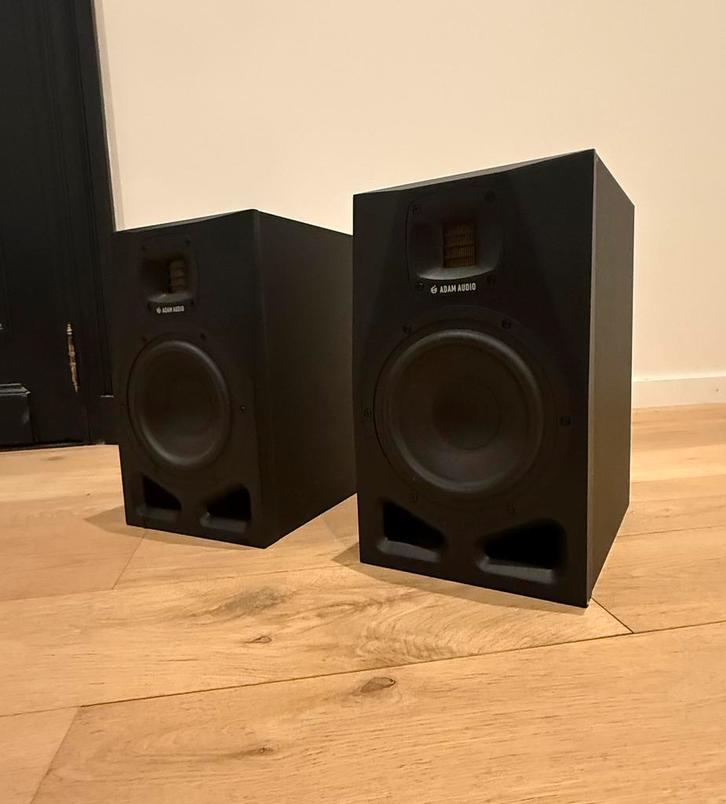 Adam A7V studio monitors, Audio, Tv en Foto, Luidsprekerboxen, Zo goed als nieuw, Ophalen of Verzenden