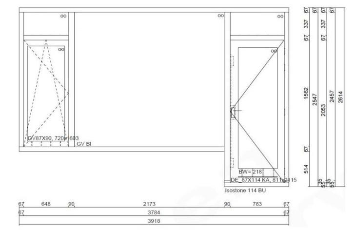 kozijn, Doe-het-zelf en Bouw, Raamkozijnen en Schuifdeuren, Nieuw, Raamkozijn, Hout, 225 cm of meer, 225 cm of meer, Ophalen of Verzenden