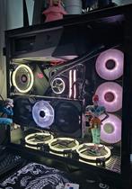 GAMING | R7 5800X3D, RX 6800 XT, 32GB RAM, 3TB, WIFI, WATER, Computers en Software, Ophalen, Gebruikt, 32 GB, AMD Ryzen 7