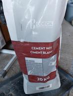 Ciment blanc gratuit, Ophalen, Zo goed als nieuw