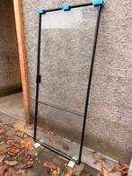 Stalen deur met helder glas 200cm x 88cm, Ophalen, Zo goed als nieuw