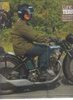 Motos d'hier Terrot 250 OSSE année 1930 collection, Boeken, Motoren, Verzenden, Gelezen
