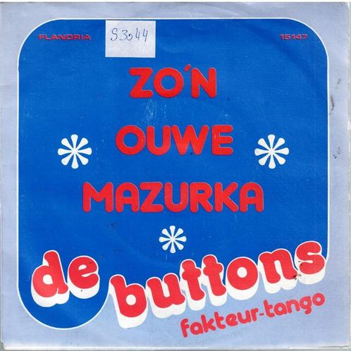 Vinyl, 7"    /   De Buttons – Zo'n Ouwe Mazurka, CD & DVD, Vinyles | Autres Vinyles, Autres formats, Enlèvement ou Envoi
