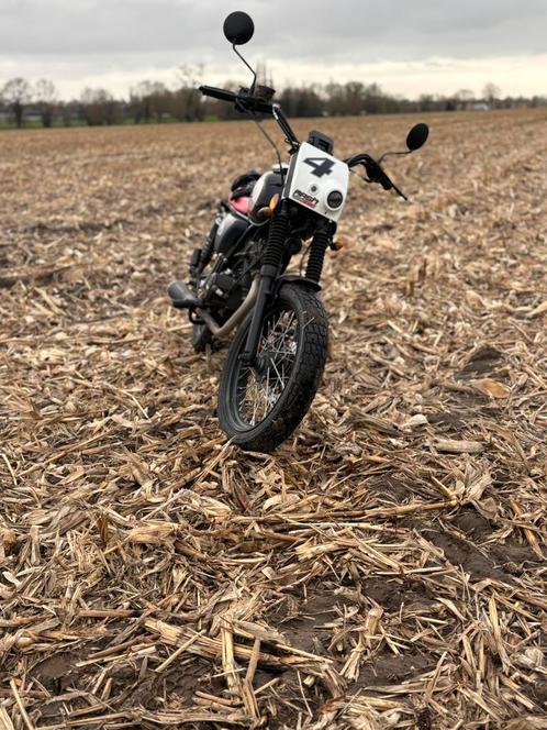 Mash dirt track 50 cc, Fietsen en Brommers, Brommers | Overige merken, Zo goed als nieuw, Klasse B (45 km/u), Ophalen