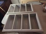 2 hard plastiek bestekbakken., Zakelijke goederen, Horeca | Keukenapparatuur, Ophalen of Verzenden, Gebruikt