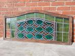 Oud glasraam in lood, Ophalen