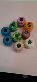 9 bolletjes garen, Hobby en Vrije tijd, Ophalen, Nieuw, Kant