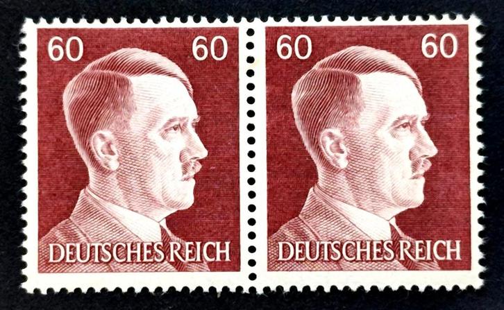 Deutsches Reich: 2X 60Pf. A.Hitler 01/08/1941 POSTFRIS, Postzegels en Munten, Postzegels | Europa | Duitsland, Postfris, Overige periodes