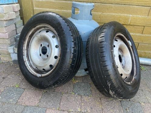 2 autobanden met velg – Continental 175/65 R14 T XL, Auto-onderdelen, Banden en Velgen, Band(en), Zomerbanden, 14 inch, 175 mm