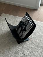 Houten gebogen magazinerek / krantenrek, Huis en Inrichting, Woonaccessoires | Krantenbakken en Lectuurbakken, Ophalen