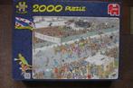 puzzel Jan Van Haasteren de Elfstedentocht 2000 st (17311), Hobby en Vrije tijd, Denksport en Puzzels, Verzenden, Meer dan 1500 stukjes