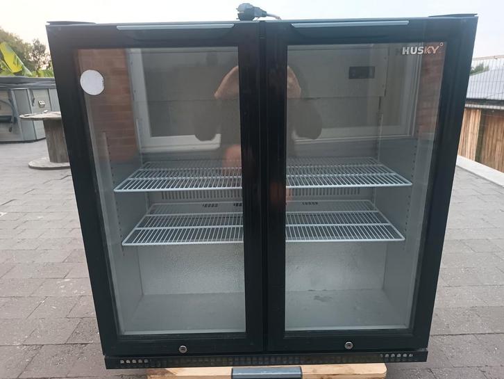 Flessen koeler , 2 deurs koelkast, Elektronische apparatuur, Koelkasten en IJskasten, Gebruikt, Ophalen