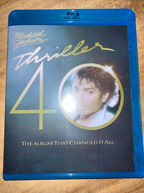 Reportage Michael Jackson thriller 40 en blu-ray, CD & DVD, Blu-ray, Comme neuf