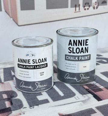 Annie Sloan Lacquer Mat 750ml Matt + Pure white wit 1 Liter beschikbaar voor biedingen