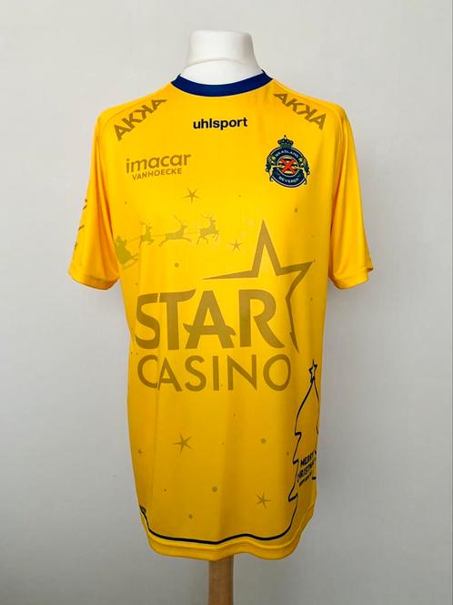 Waasland-Beveren 2019-2020 Christmas Limited Dhauholou issue, Sport en Fitness, Voetbal, Zo goed als nieuw, Shirt, Maat L