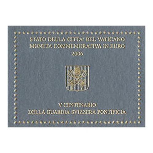 2 euro Vaticaan 2006 - Zwitserse Garde (BU), Postzegels en Munten, Munten | Europa | Euromunten, Setje, 2 euro, Vaticaanstad, Ophalen of Verzenden