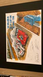 Graton michel vaillant affiche Le Mans 1996, Collections, Personnages de BD, Comme neuf, Enlèvement ou Envoi