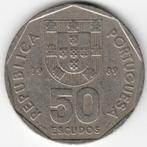Portugal : 50 escudos 1989 KM#636 Réf 12109, Enlèvement ou Envoi, Monnaie en vrac, Autres pays