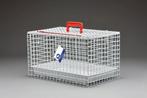 Standaard Draagbare Katten Kooi (WIT) incl. plastic tray., Verzenden, Nieuw