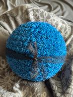 Geschenkbol met blauwe roosjes, Enlèvement, Neuf, Article de fête