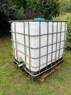 Citerne eau de pluie 1m3 - cuve 1000 litre baril, Ophalen, Kunststof, Gebruikt, Met kraantje