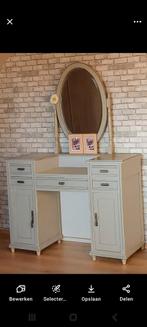 Landelijke zware make up tafel, Huis en Inrichting, Ophalen, Gebruikt