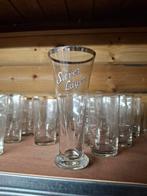 Oud email bierglas silver lager cuykens, Verzamelen, Ophalen of Verzenden
