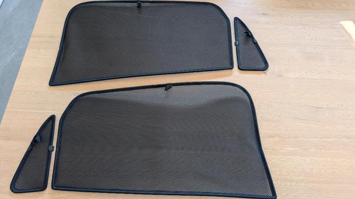 Zonwering zijruiten Volkswagen Polo 5 (6R/6C) 5-deurs, Auto-onderdelen, Interieur en Bekleding, Volkswagen, Gebruikt, Ophalen