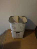 Wasmand 3 bakken, Huis en Inrichting, Badkamer | Badkamermeubels, Ophalen, Minder dan 50 cm, Overige typen, Zo goed als nieuw