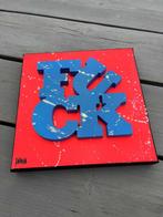 Kunstwerk van Daavid - F*CK Rose & Blue, Ophalen
